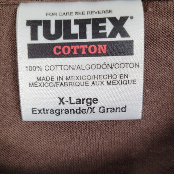 Vintage The Who My Generation brown short sleeved t-shirt Tultex size XL 90s - Picture 3 of 8